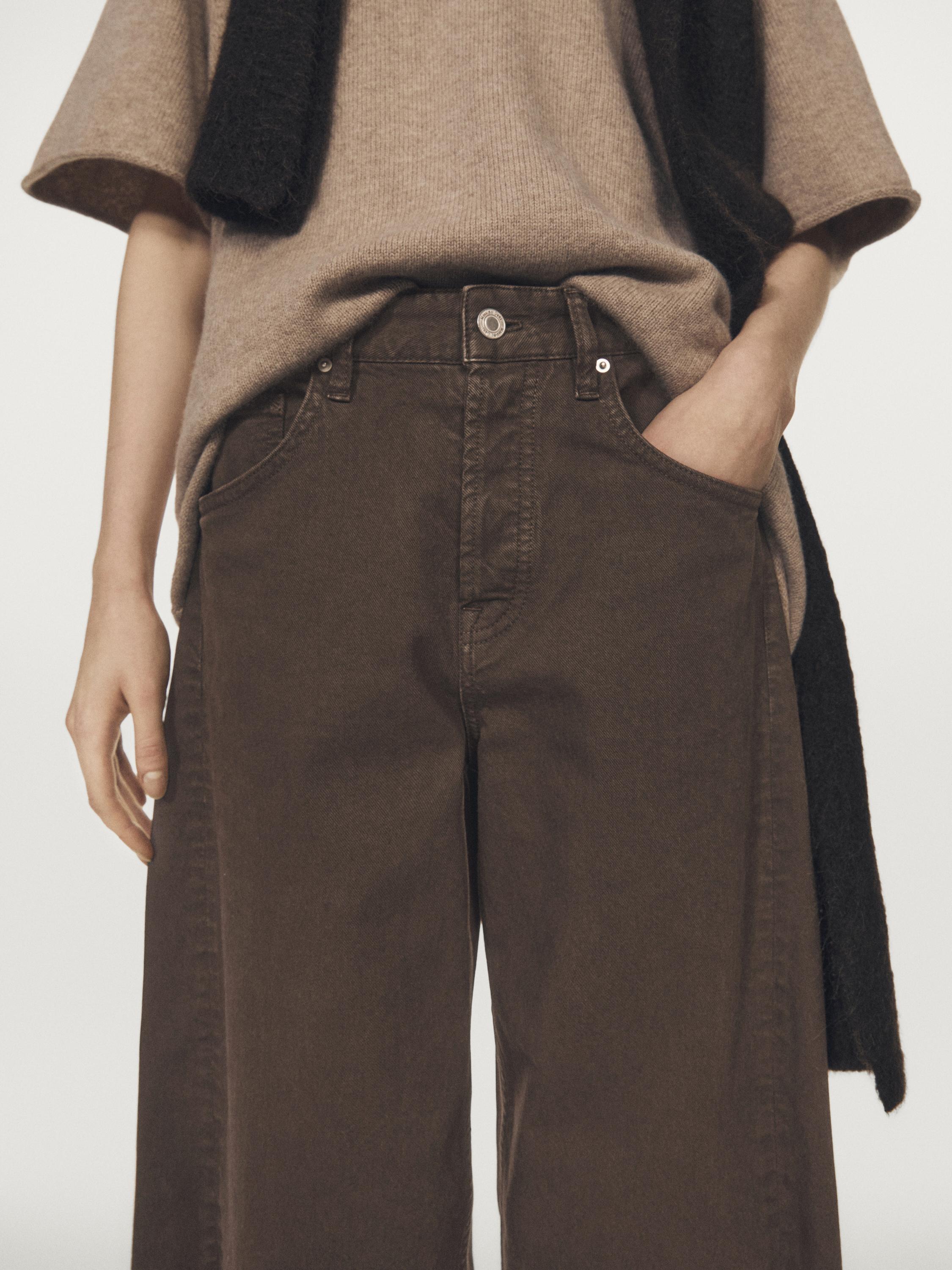 High-waist balloon fit jeans